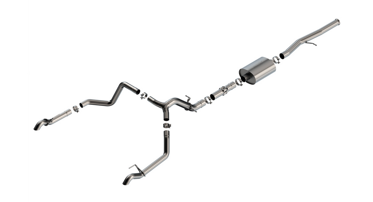 2022-2024 Cat Back BORLA ATAK Chevrolet Silverado ZR2